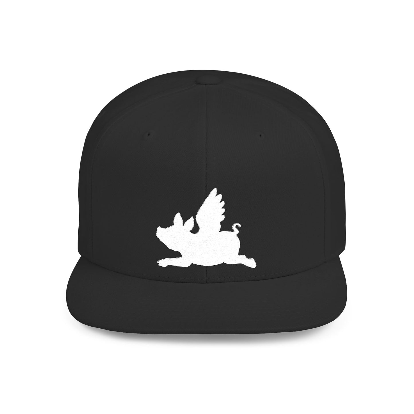 Snapback Cap Flying Pig Athlete Design for Athletes