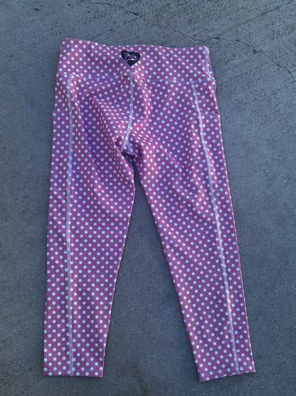 PINK DOT MID RISE TIGHTS