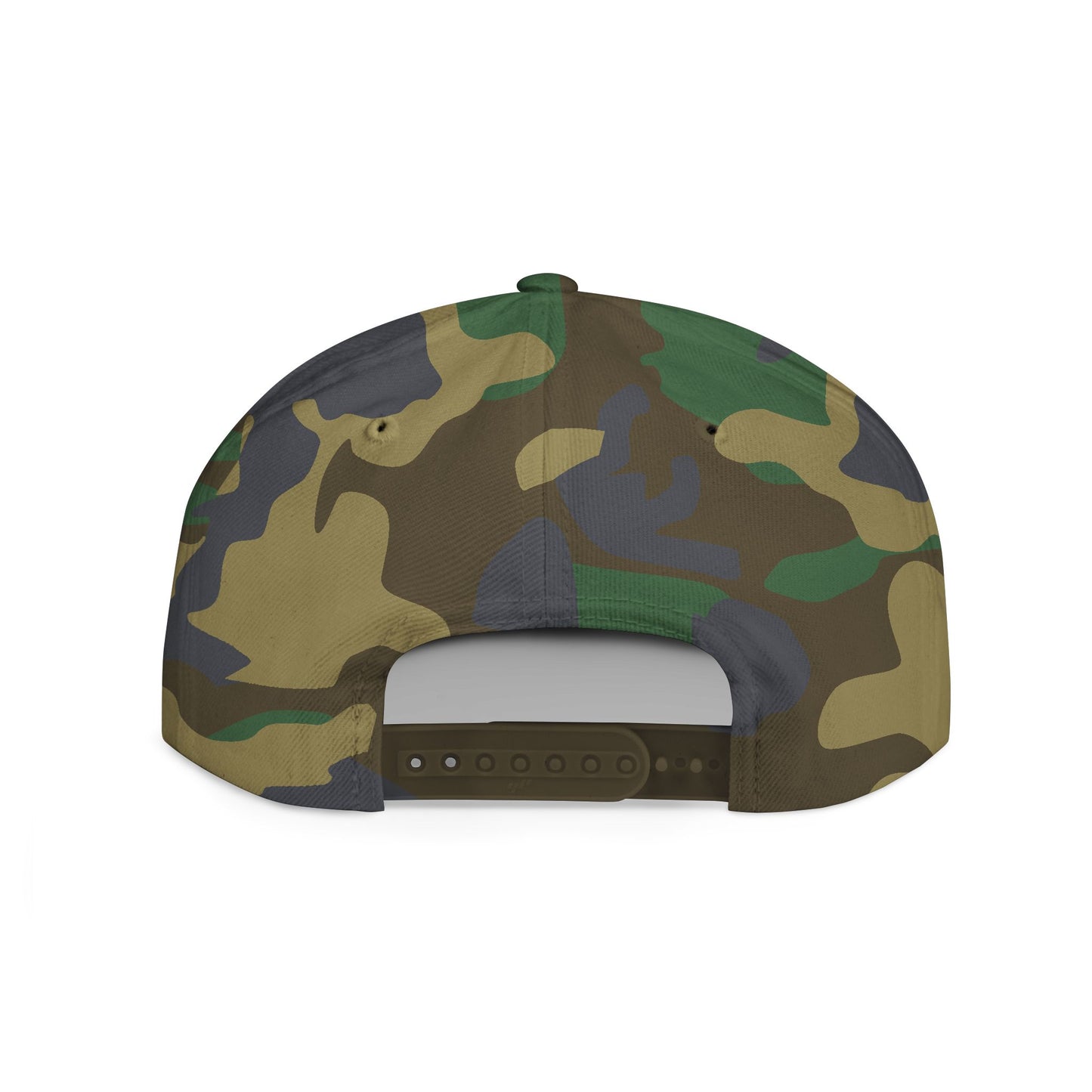 Camo Snapback Hat - ZERO F*CKS GIVEN Cap