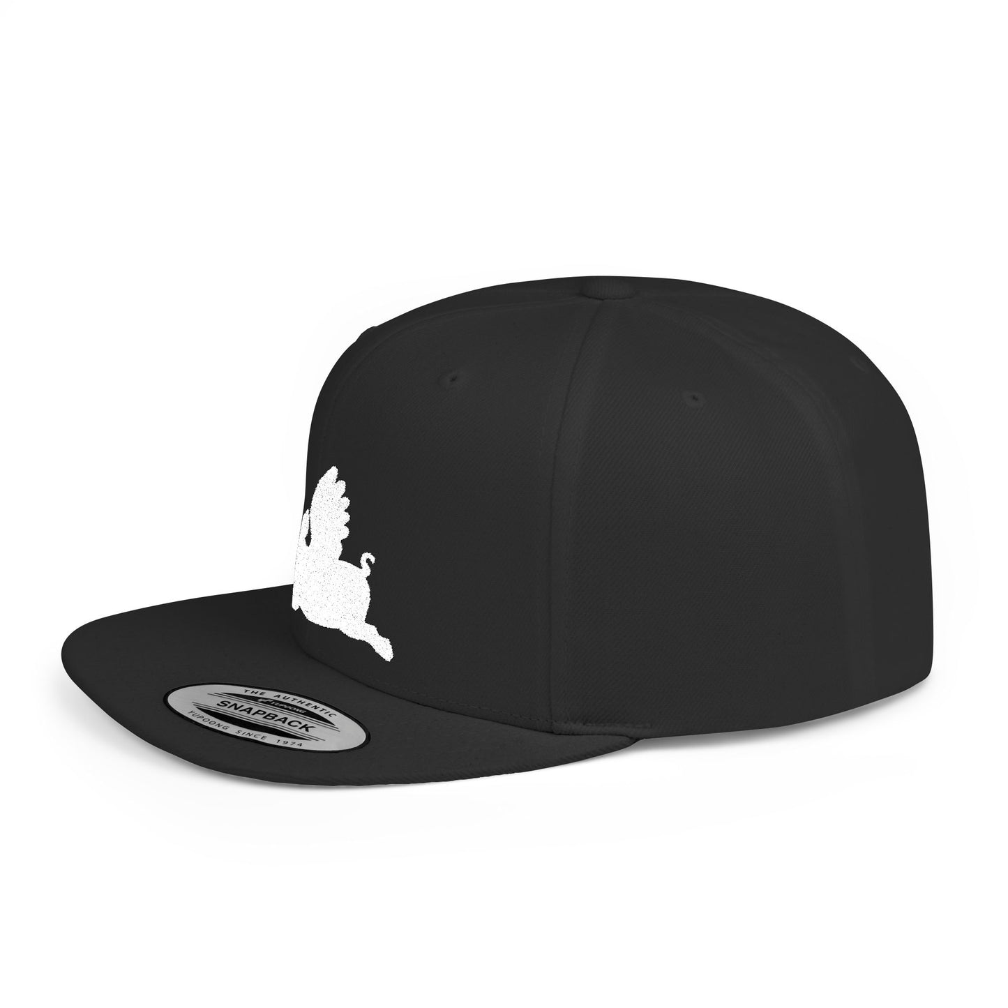 Snapback Cap Flying Pig Athlete Design for Athletes