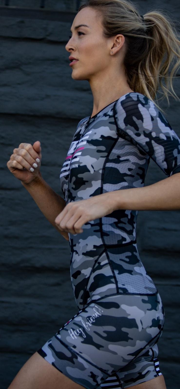 GREY CAMO Speed Triathlon Kit