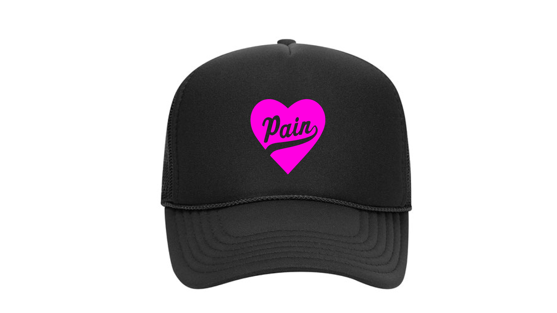 PAIN HEART Foam Trucker