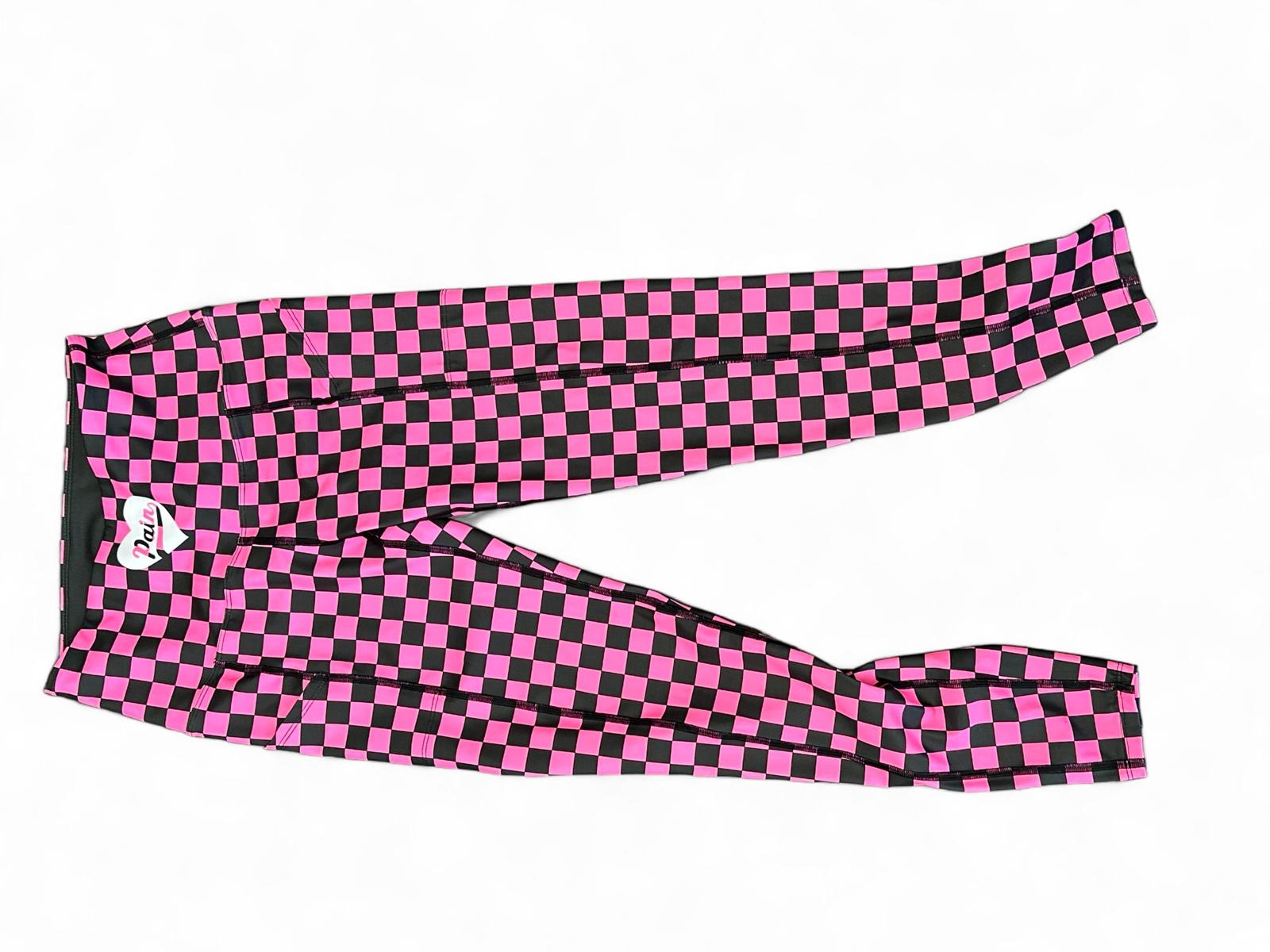 PINK CHECK HIGH WAIST