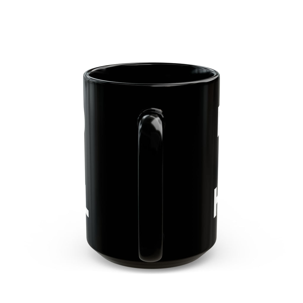 Rad As Hell Black Coffee Mug - Perfect Gift for Coffee Lovers