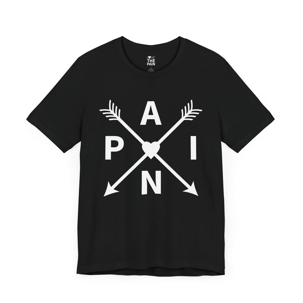 "PAIN" Unisex Short Sleeve Tee - Casual Graphic Shirt for Any Occasion