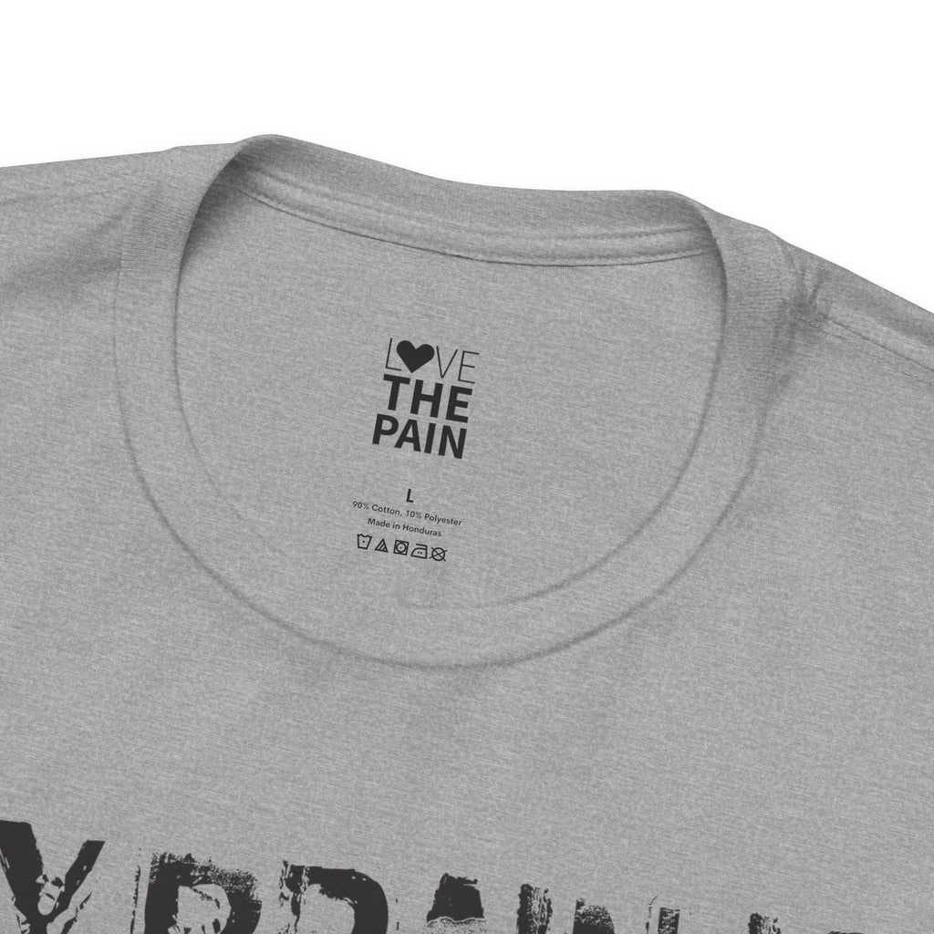 Motivational Fitness Tee - My Brain Is: 30% Swim, 30% Bike, 30% Run, 10% Song Lyrics