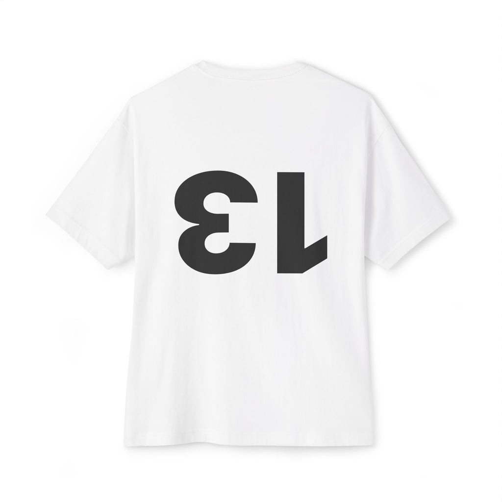 SUPERNATURAL Oversized Boxy Tee - Supernatural 13 Graphic Tee for Casual Comfort