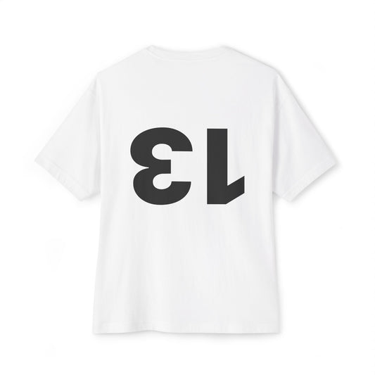 SUPERNATURAL Oversized Boxy Tee - Supernatural 13 Graphic Tee for Casual Comfort