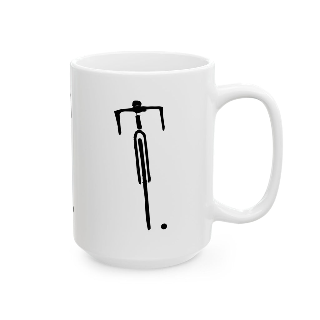 Bike Lover's Ceramic Mug - 11oz & 15oz | Perfect Gift for Cyclists
