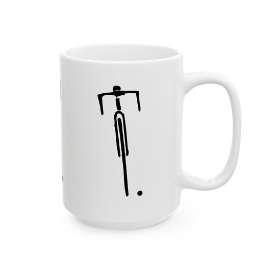 Bike Lover's Ceramic Mug - 11oz & 15oz | Perfect Gift for Cyclists