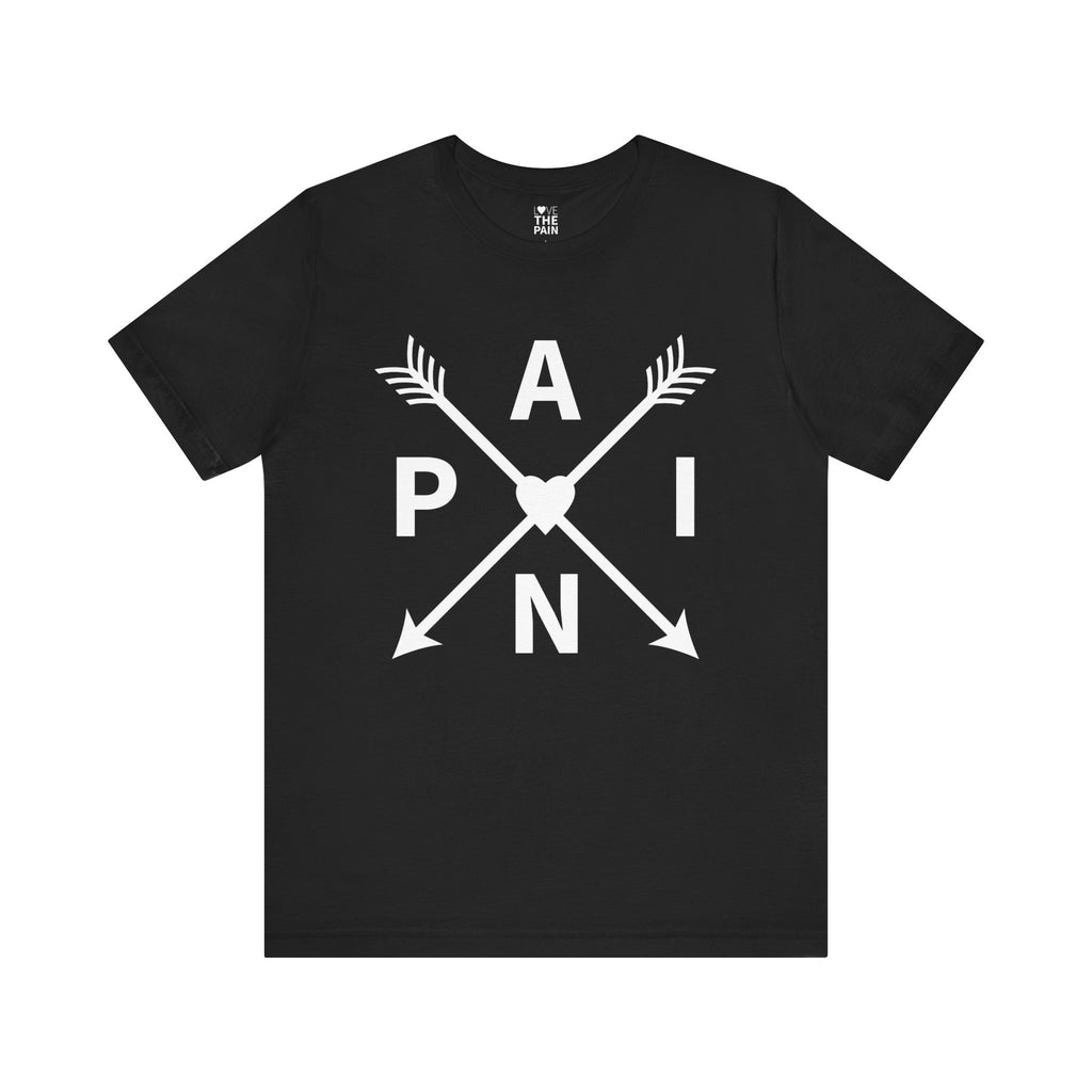 "PAIN" Unisex Short Sleeve Tee - Casual Graphic Shirt for Any Occasion