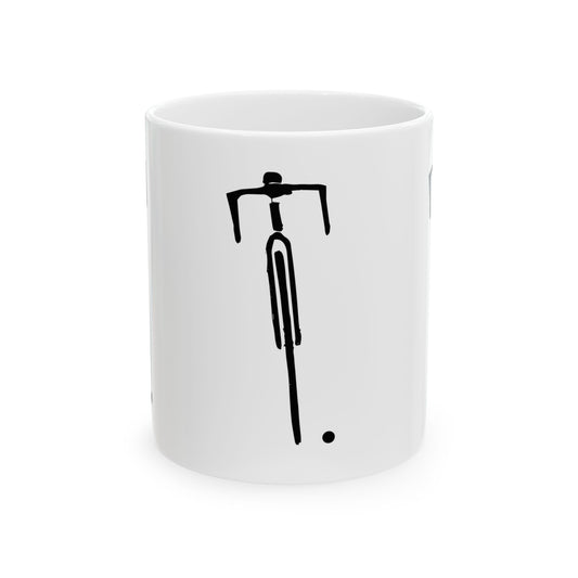 Bike Lover's Ceramic Mug - 11oz & 15oz | Perfect Gift for Cyclists