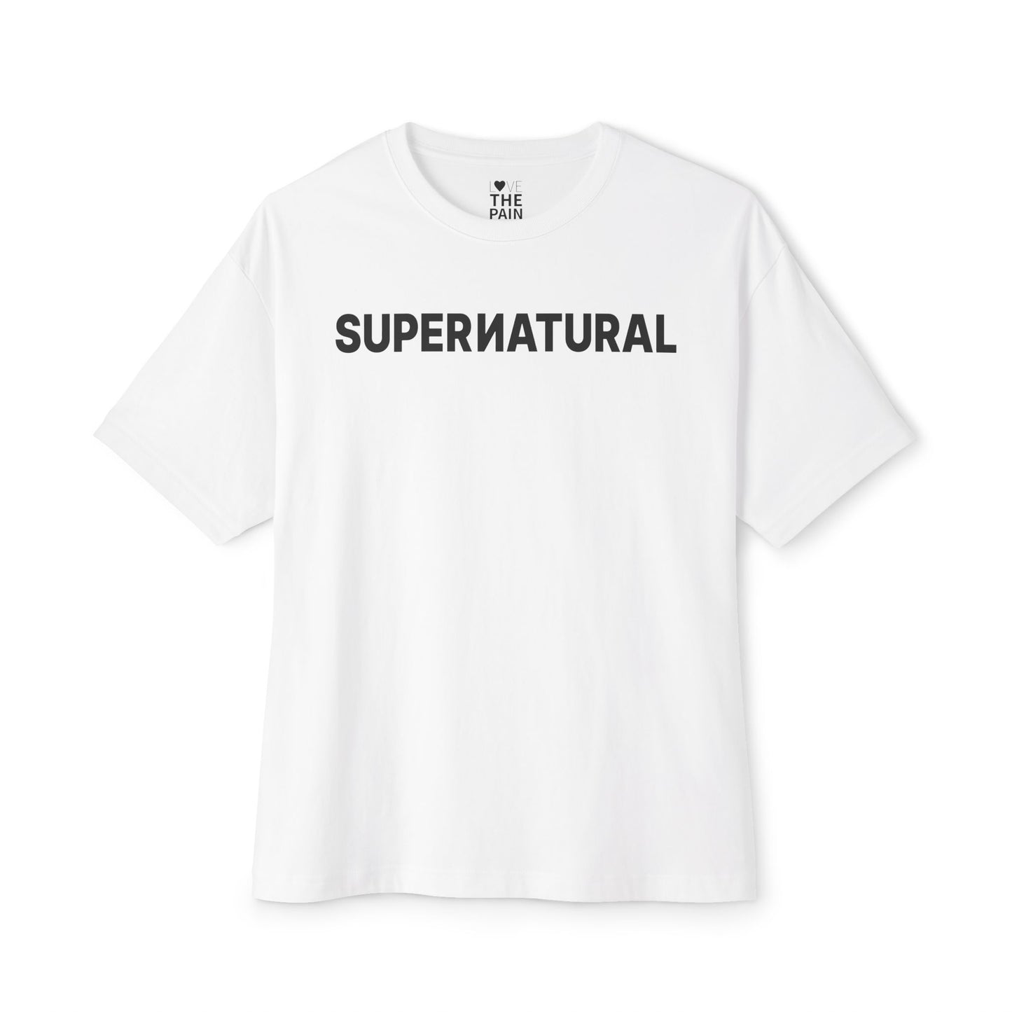 SUPERNATURAL Oversized Boxy Tee - Supernatural 13 Graphic Tee for Casual Comfort