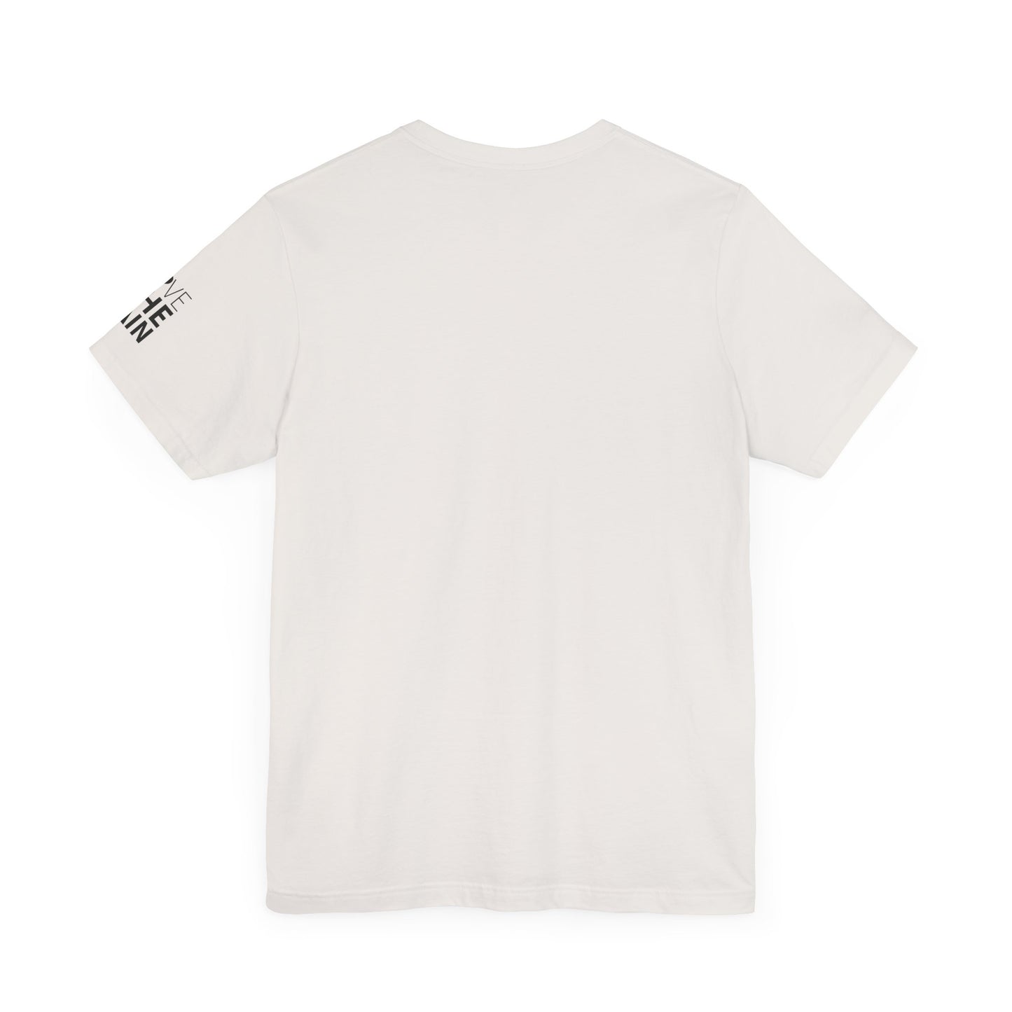 Unisex Jersey Short Sleeve Tee - Red Line Heart Flag Inspired Design