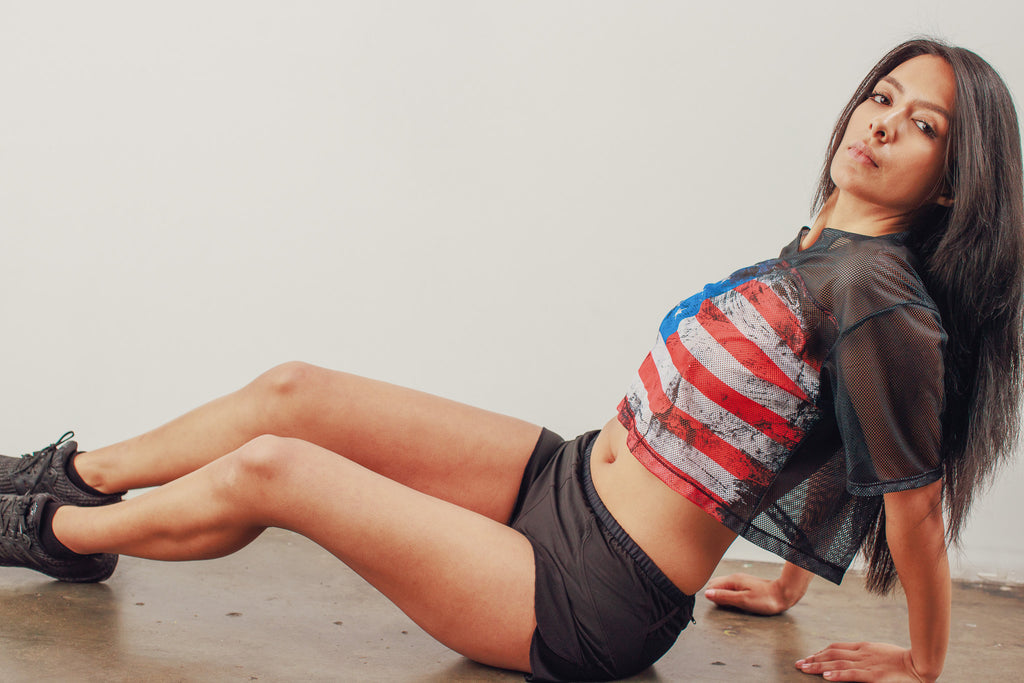 USA PROUD Football Crop