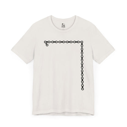 Bike Chain Graphic Unisex Tee – Casual Everyday Style