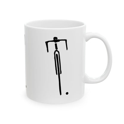 Bike Lover's Ceramic Mug - 11oz & 15oz | Perfect Gift for Cyclists