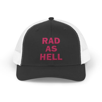 Low Profile Snapback Cap for Those who are RAD AS HELL