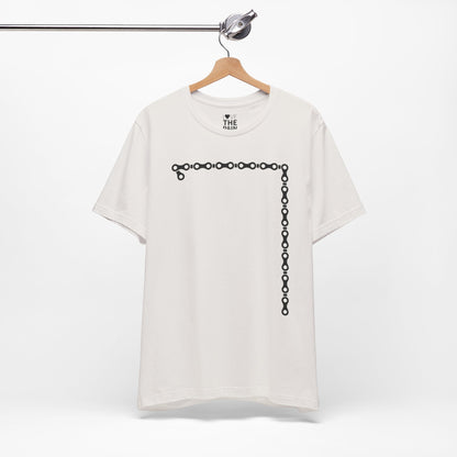 Bike Chain Graphic Unisex Tee – Casual Everyday Style