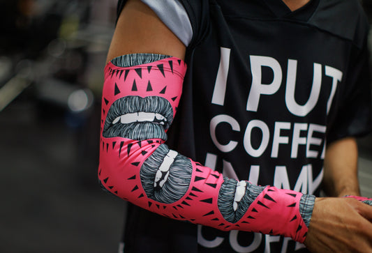 CRZY Lips Arm Warmers