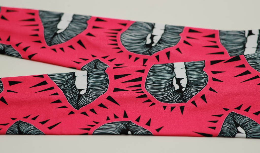 CRZY Lips Arm Warmers