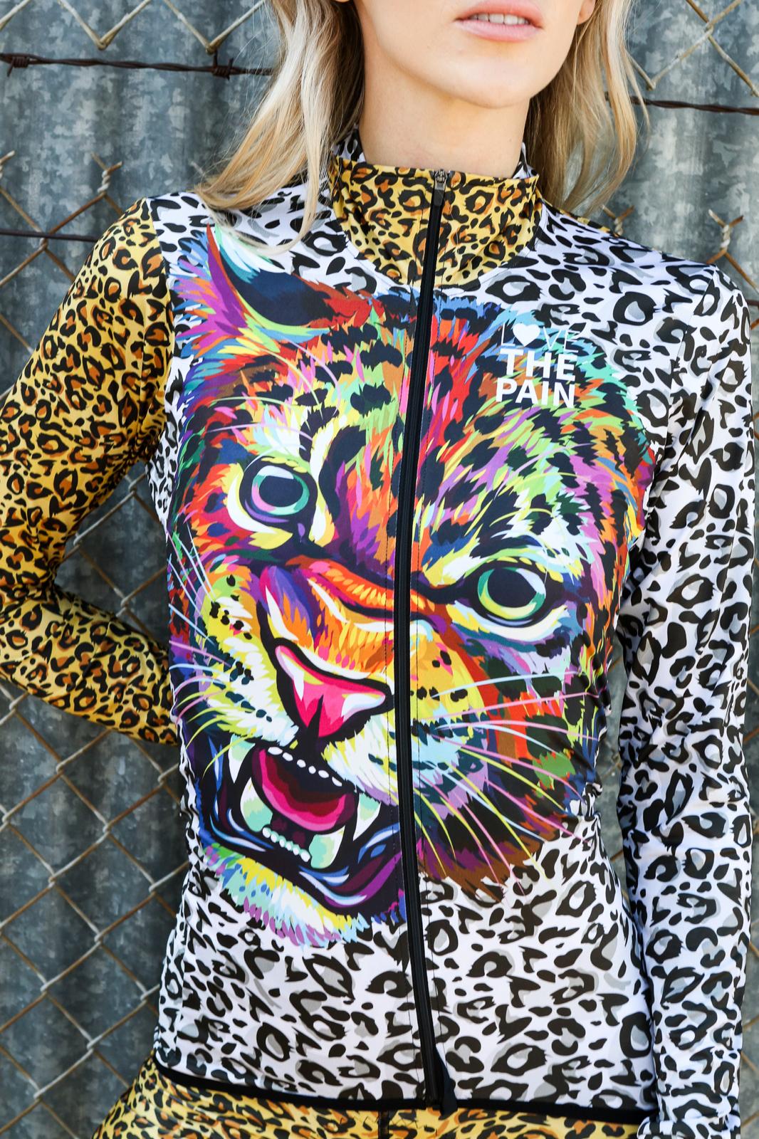SNOW LEOPARD LONG SLEEVE JERSEY