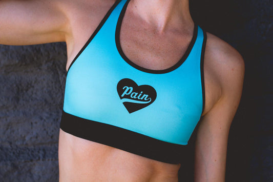 Pain Heart Crush It Bra Turquois