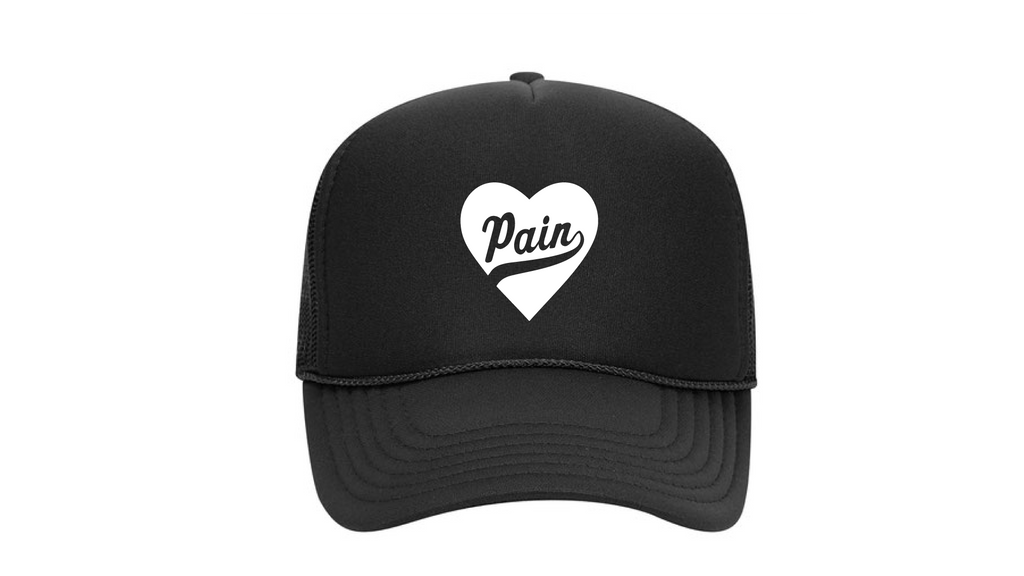 PAIN HEART Foam Trucker