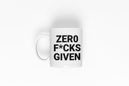 ZERO F COFFEE MUG