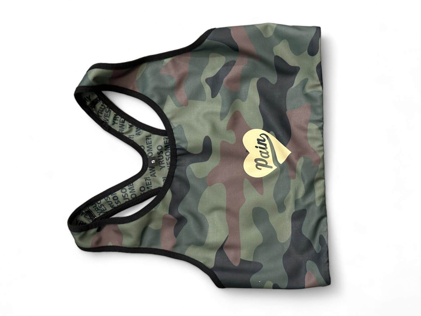 Dark Camo Bra outlet demo