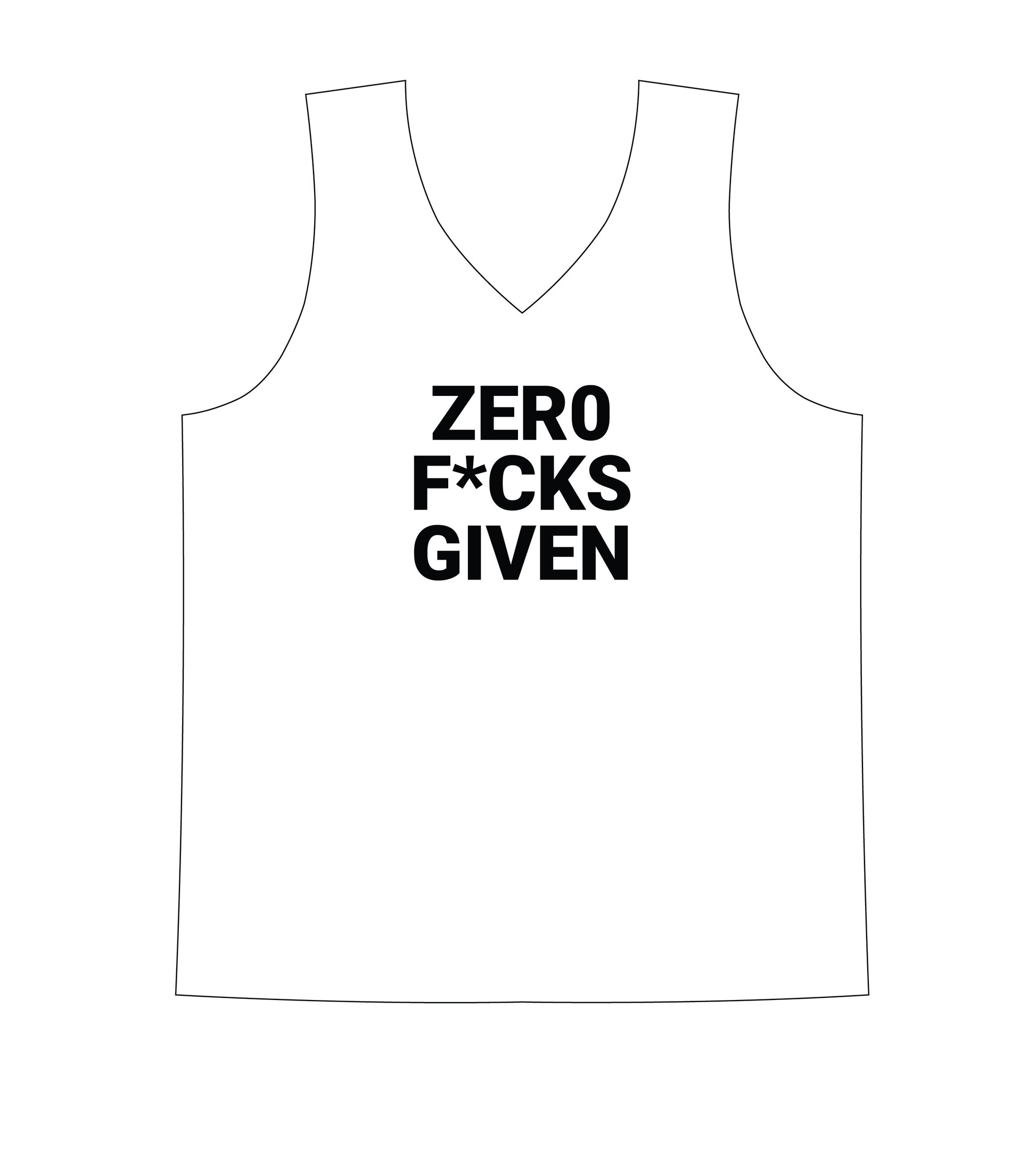 New Demo White Zero F Run Tank!